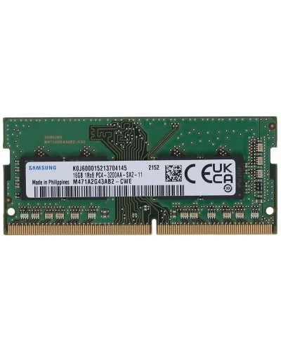 Оперативная память Samsung 16Gb DDR4-3200 PC4-25600 (M471A2G43AB2-CWE) SODIMM Non-ECC Small Outline