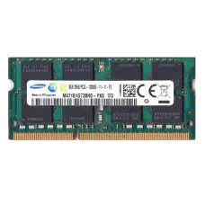 Оперативная память Samsung 8Gb DDR3-1600 PC3L-12800 2Rx8 (M471B1G73BH0-YK0) SODIMM Non-ECC Small Outline