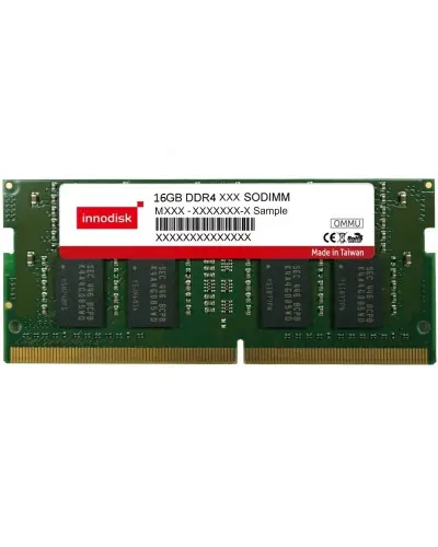 Оперативная память Innodisk 16Gb DDR4-2400 PC4-19200 (M4DS-AGS1QC0J-B) SODIMM ECC Small Outline