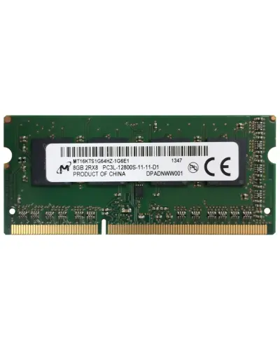 Оперативная память Micron 8Gb DDR3-1600 PC3L-12800 (MT16KTS1G64HZ-1G6) SODIMM Non-ECC Small Outline