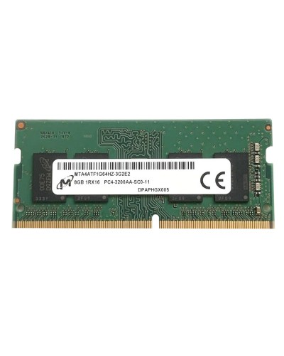 Оперативная память Micron 8Gb DDR4-3200 PC4-25600 (MTA4ATF1G64HZ-3G2) SODIMM Non-ECC Small Outline