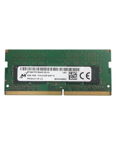 Оперативная память Micron 4Gb DDR4-2133 PC4-17000 (MTA8ATF51264HZ-2G1) SODIMM Non-ECC Small Outline