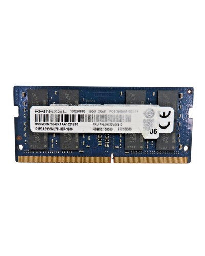 Оперативна пам'ять Ramaxel 16Gb DDR4-3200 PC4-25600 (RMSA3330MJ78HBF-3200) SODIMM Non-ECC Small Outline