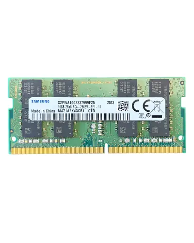 Оперативная память Samsung 16Gb DDR4-2666 PC4-21300 (M471A2K43CB1-CTD) SODIMM Non-ECC Small Outline