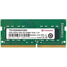 Оперативная память Transcend 8Gb DDR4-3200 PC4-25600 1Rx8 (TS1GSH64V2B3) SODIMM Non-ECC Small Outline