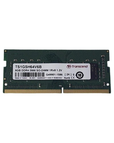 Оперативна пам'ять Transcend 8Gb DDR4-2666 PC4-21300 (TS1GSH64V6B) SODIMM Non-ECC Small Outline