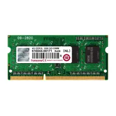 Оперативная память Transcend 4Gb DDR3-1600 PC3L-12800 (TS512MSK64W6H) SODIMM Non-ECC Small Outline