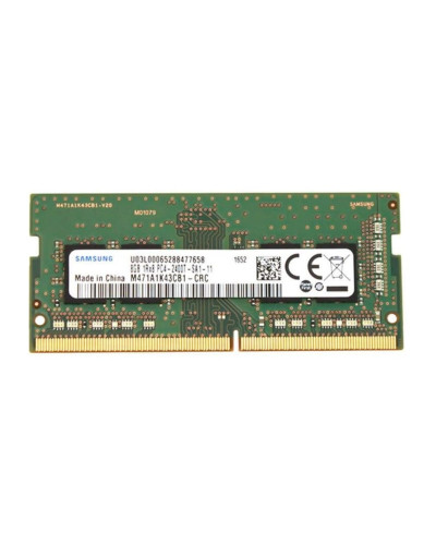 Оперативна пам'ять Samsung 8Gb DDR4-2400 PC4-19200 (M471A1K43CB1-CRC) SODIMM Non-ECC Small Outline