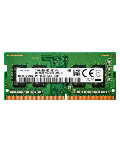 Оперативна пам'ять Samsung 4Gb DDR4-2666 PC4-21300 (M471A5244CB0-CTD) SODIMM Non-ECC Small Outline