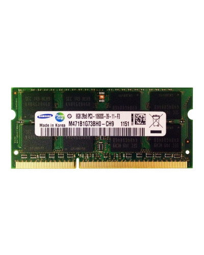 Оперативна пам'ять Samsung 8Gb DDR3-1333 PC3-10600 (M471B1G73BH0-CH9) SODIMM Non-ECC Small Outline