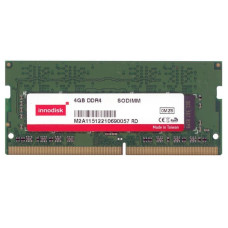 Оперативна пам'ять Innodisk 4Gb DDR4-2400 PC4-19200 (M4D0-4GSSICIK) SODIMM ECC Small Outline