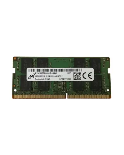Оперативна пам'ять Micron 16Gb DDR4-3200 PC4-25600 (MTA16ATF2G64HZ-3G2) SODIMM Non-ECC Small Outline
