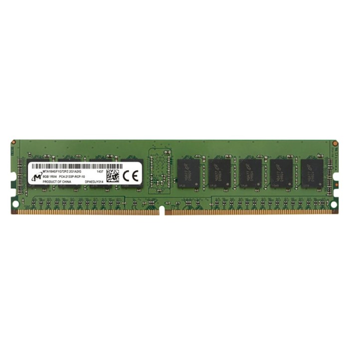 Оперативна пам'ять Micron  DDR4-2133 PC4-17000 1Rx4 (MTA18ASF1G72PZ-2G1) RDIMM ECC Registered