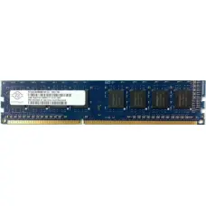 Оперативная память Nanya 4Gb DDR3-1600 PC3-12800 2Rx8 (NT4GC64B88B1NF-DI) UDIMM Non-ECC Unbuffered