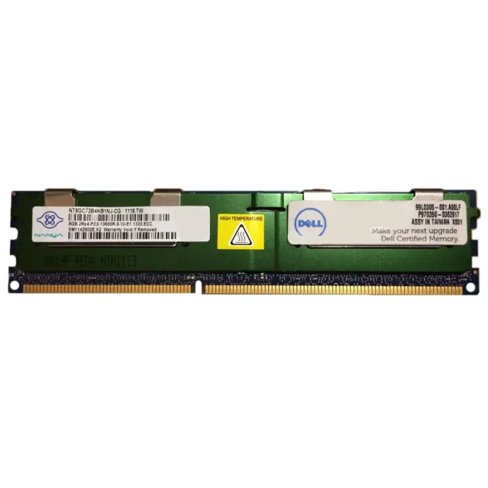 Оперативна пам'ять Nanya 8Gb DDR3-1333 PC3-10600R (NT8GC72B4NB1NJ