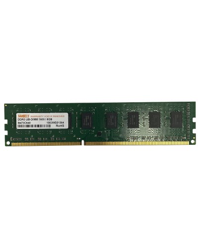 Оперативна пам'ять Waris 8Gb DDR3-1600 PC3-12800 (B473C640) UDIMM Non-ECC Unbuffered