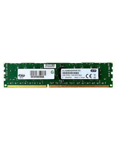 Оперативная память ATP 4Gb DDR3-1600 PC3L-12800R (XL16A8E4GMPNP-FO) RDIMM ECC Registered