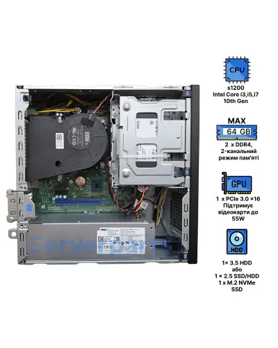 Компьютер Dell Optiplex 3080 SFF Компьютер Dell Optiplex 3080 SFF