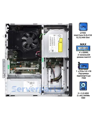 Комп'ютер HP Elite SFF 800 G9 Desktop Комп'ютер HP Elite SFF 800 G9 Desktop