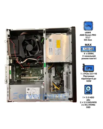 Компьютер HP EliteDesk 805 G8 Small Form Factor