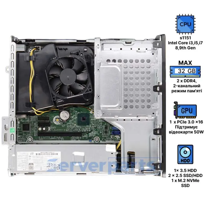 Комп'ютер HP ProDesk 400 G6 Small Form Factor - купити в Києві