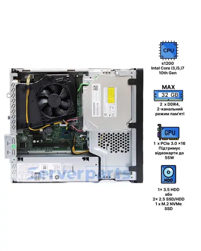 Компьютер HP ProDesk 400 G7 Small Form Factor