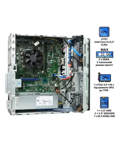 Компьютер Dell Optiplex 3070 Tower Компьютер Dell Optiplex 3070 Tower