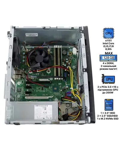 Компьютер HP ProDesk 600 G5 Microtower