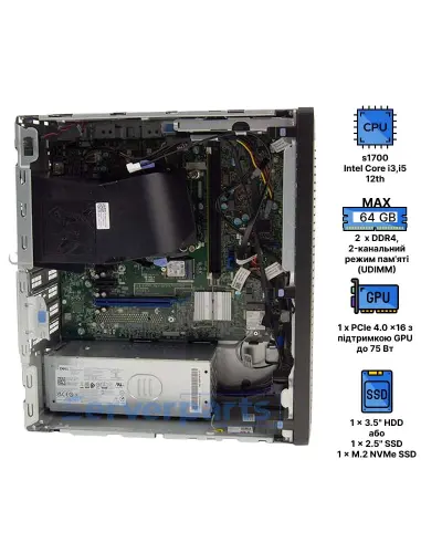 Компьютер Dell Optiplex 3000 Tower Компьютер Dell Optiplex 3000 Tower