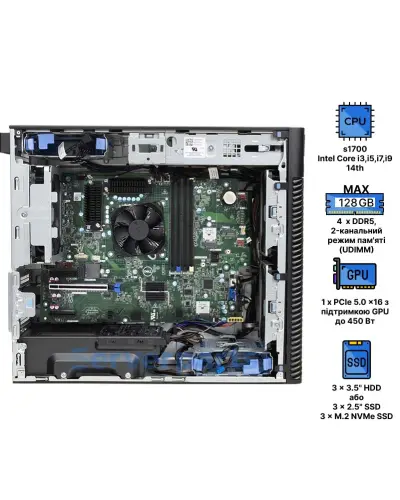 Рабочая станция Dell Precision 3680 Tower