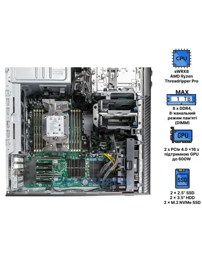 Робоча станція Dell Precision 7865 Tower Робоча станція Dell Precision 7865 Tower