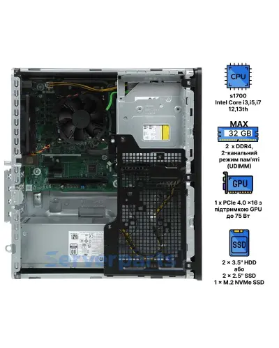 Компьютер HP Pro Tower 290 G9 Desktop Компьютер HP Pro Tower 290 G9 Desktop