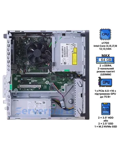 Компьютер HP Pro Tower 400 G9 Desktop