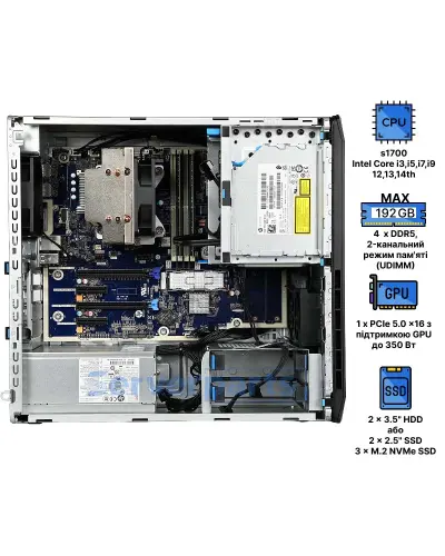 Рабочая станция HP Z2 G9 Tower Рабочая станция HP Z2 G9 Tower