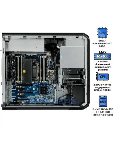 Рабочая станция HP Z4 G5 Tower Рабочая станция HP Z4 G5 Tower