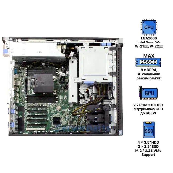 Рабочая станция Dell Precision T5820 - Serverparts