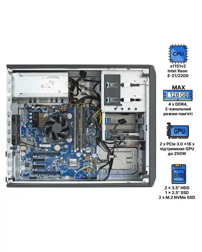 Рабочая станция HP Z2 G4 Tower