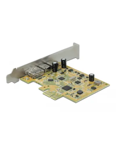 Плата расширения Delock PCI Express x1 до 2 x USB Type-C 10 Gbps (06G7FY)
