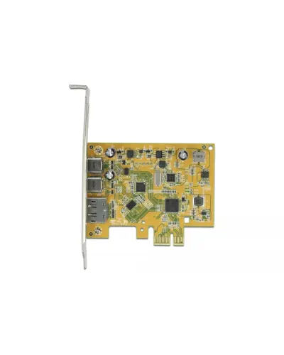 Плата расширения Delock PCI Express x1 до 2 x USB Type-C 10 Gbps (06G7FY)