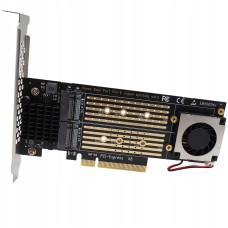 Адаптер VROC PCIe To M2 Adapter Card PCIe X8 2 Port M2 NVME M Key (EM5082NV)
