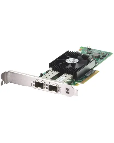 Сетевая карта Dell Emulex OCe14102-U1-D DP 10GB SFP LP Adpt (DDF4D)