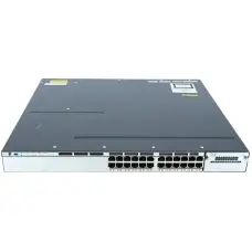 Комутатор Cisco Catalyst 3750-X 1GbE PoE+ 24 Ports (WS-3750X-24P-L)