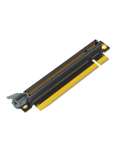 Райзер для видеокарты угловой PCI-E 3.0 16x Rev 3.0 Yellow-black