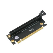Райзер для видеокарты угловой PCI-E 4.0 16x Rev 4.0 Black