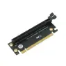 Райзер для видеокарты угловой PCI-E 4.0 16x Rev 4.0 Black