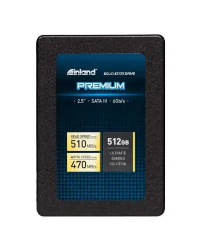 Накопитель SSD Inland Premium 512Gb SATA 2.5" (512GB QLC SATA SSD)