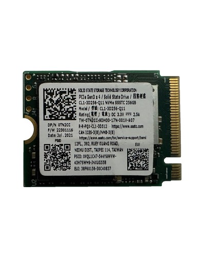 Накопичувач SSD LiteOn CL1 256Gb NVMe M.2 Gen3x4 (CL1-3D256-Q11)