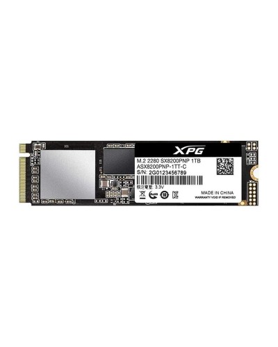 Накопитель SSD ADATA XPG SX8200 Pro 1TB M.2 NVME Gen3x4 (ASX8200PNP-1TT-C)