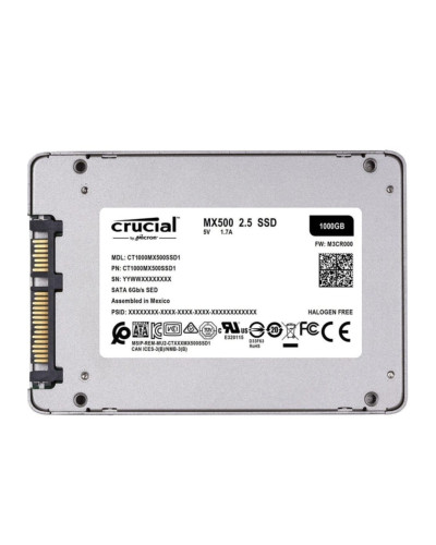 Накопичувач SSD Crucial MX500 1Tb SATA (CT1000MX500SSD1)