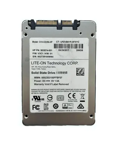 Накопичувач SSD Liteon 256Gb SATA 2.5" (CV3-CE256)